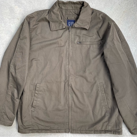 Gap Brown canvas jacket - size XL - Picture 2 of 5